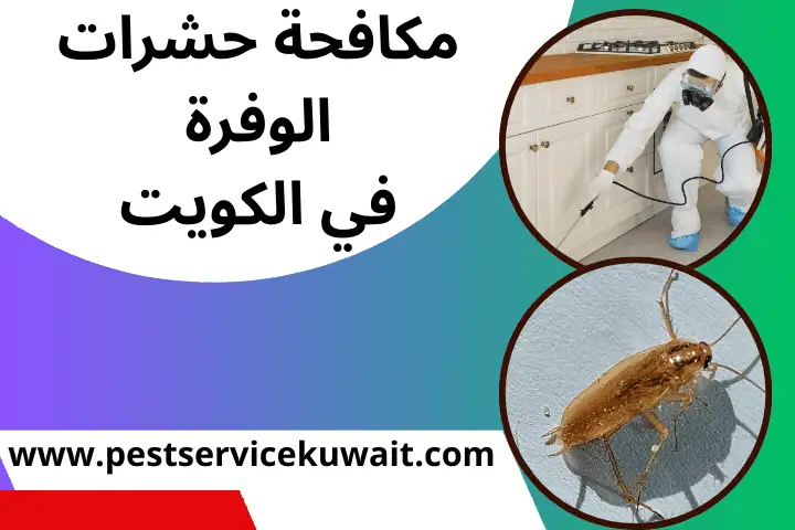 فني مكافحة حشرات الوفرة